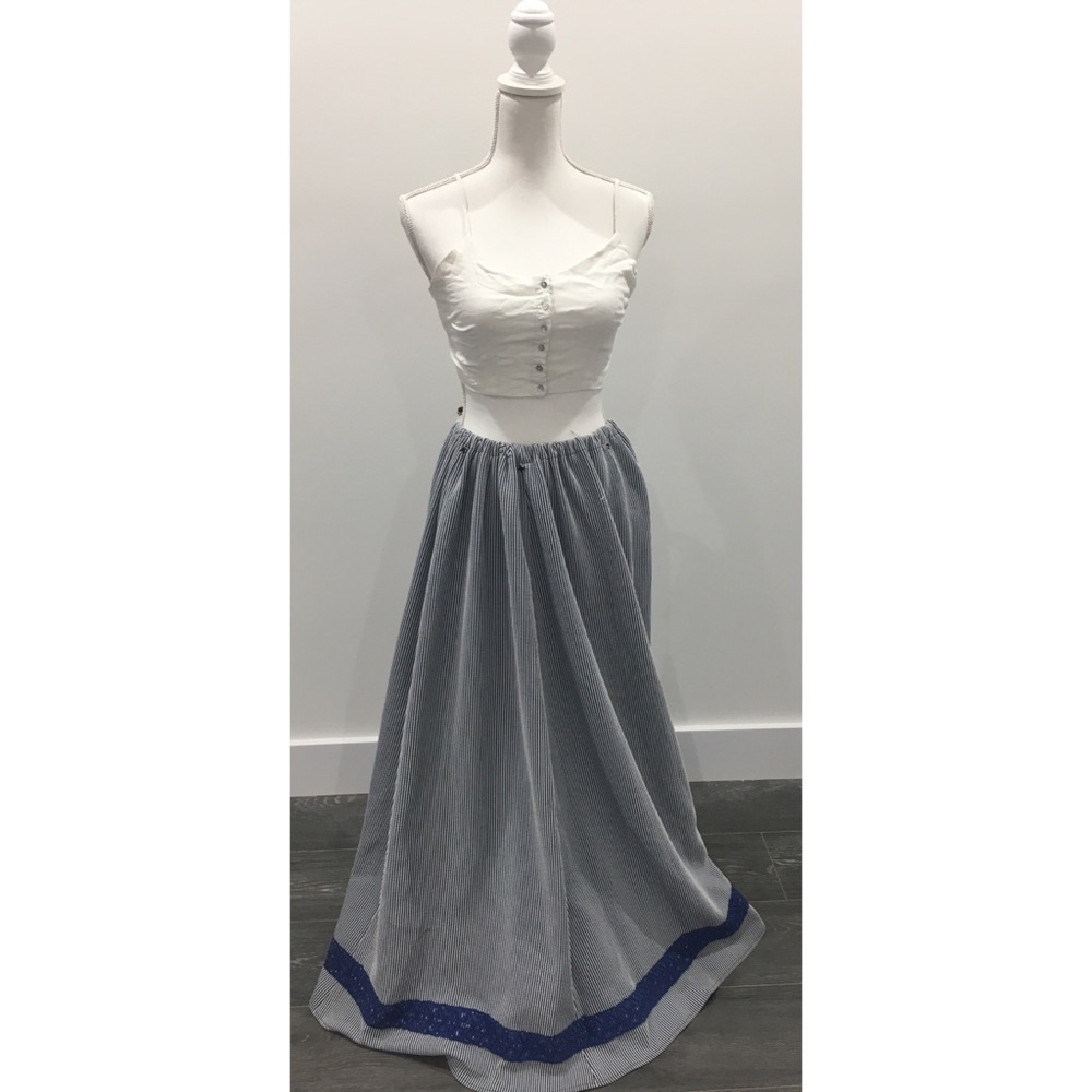Stripped Circle Skirt